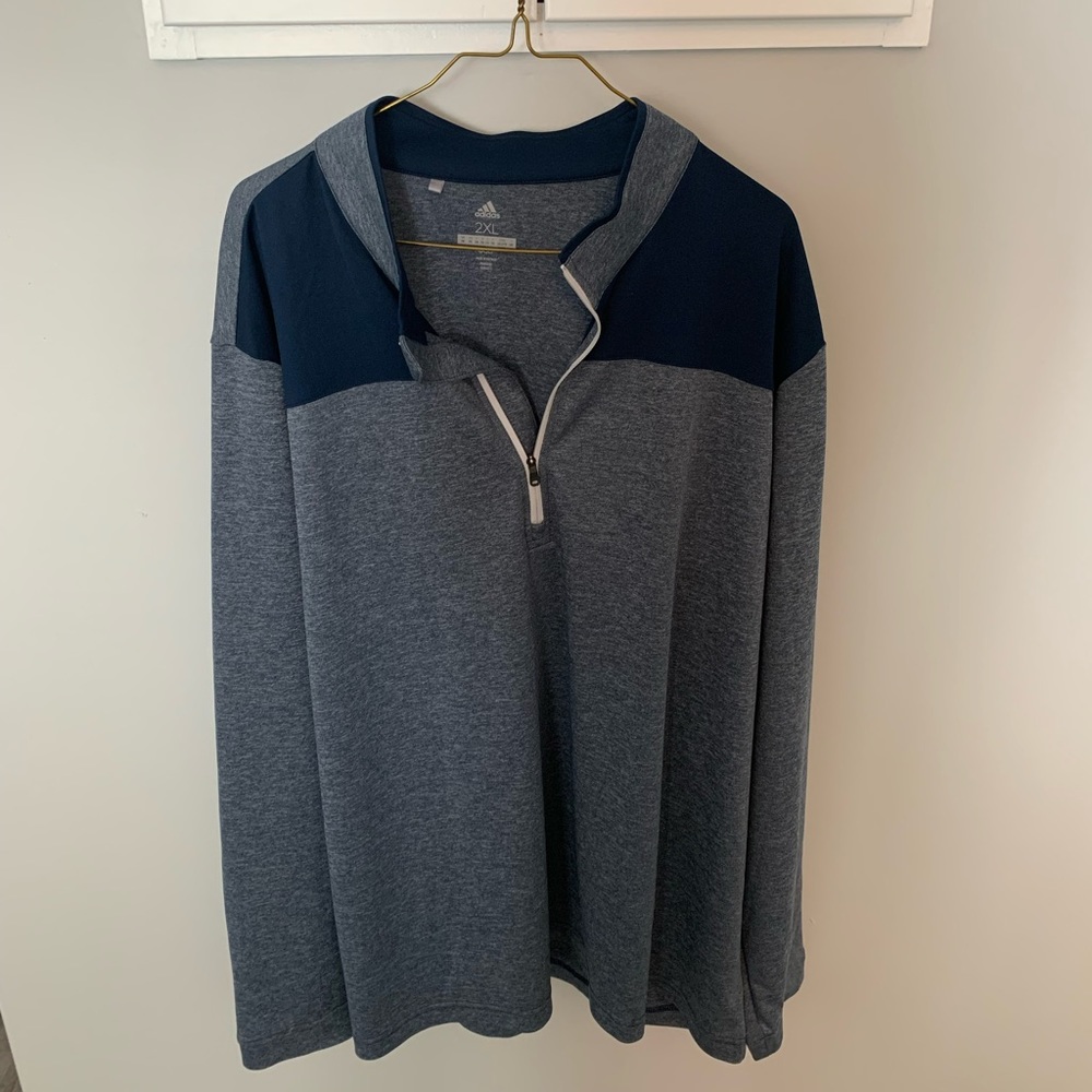 Adidas 3/4 Zip Golf Pullover